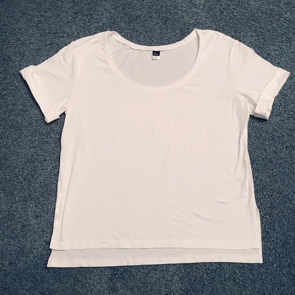 Organic Cotton Cuffed T-shirt